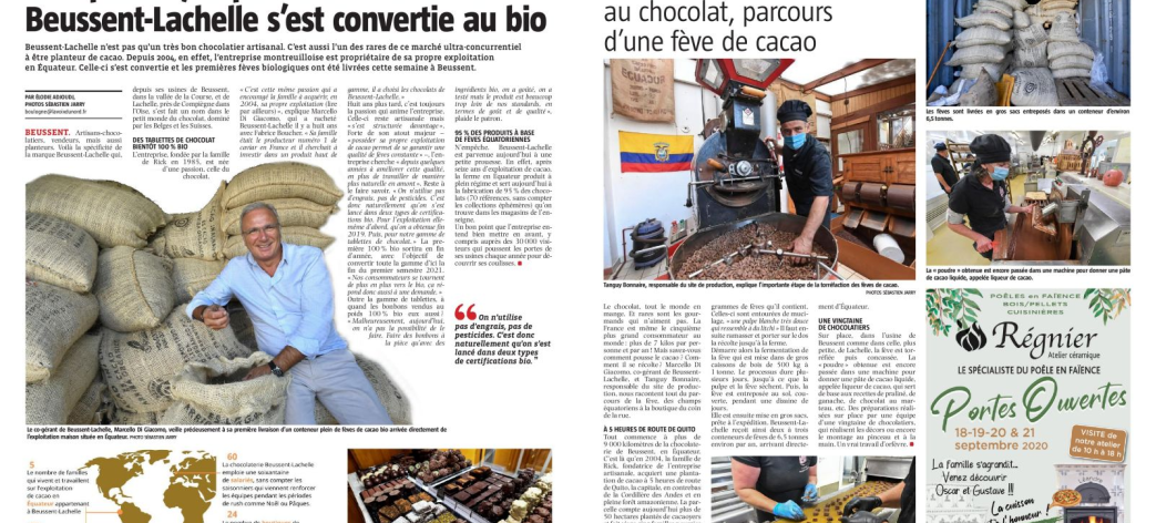 La chocolaterie et le bio