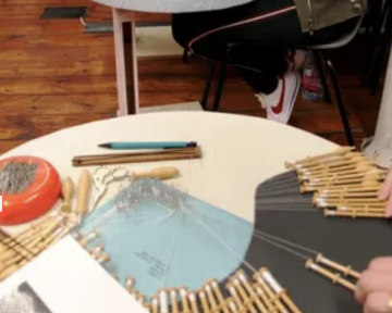 Atelier dentelle main