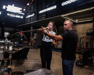 Stage d'initiation aux gestes verriers