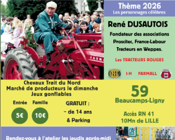 René et les tracteurs rouges