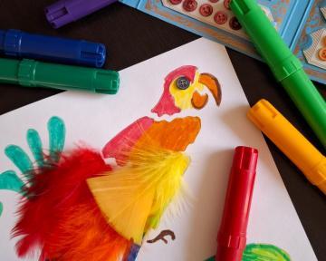 Ateliers des vacances : Atelier créatif « Oiseau de paradis »