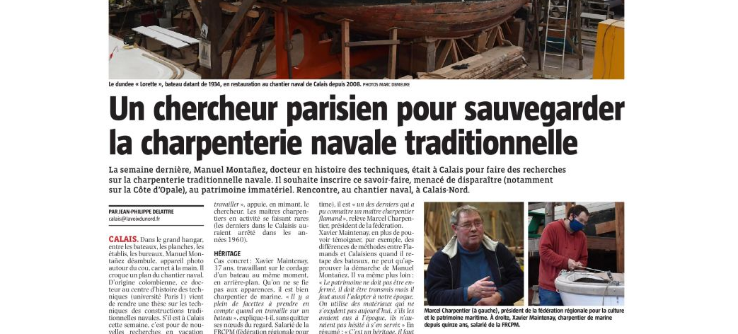Sauvegarder la charpenterie navale