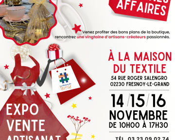 Animations commerciales « Fait-main et bonnes affaires »