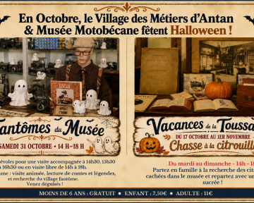 Halloween : « Les Fantômes du Musée »
