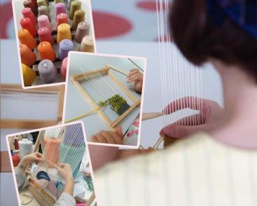 Cours de tapisserie avec Emilie Poteau