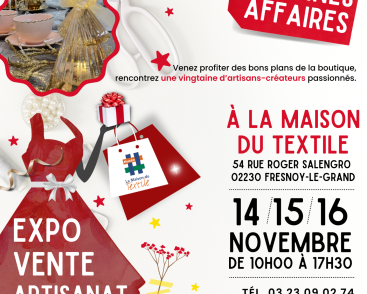 Animations commerciales « Fait-main et bonnes affaires »