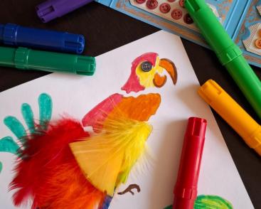 Ateliers des vacances : Atelier créatif « Oiseau de paradis »