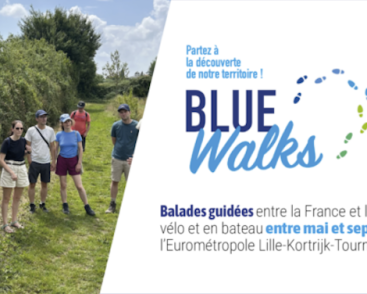 BlueWalks 2026 à Lessines : balade ‘L'éveil des sens à vélo'