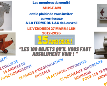 WEEK - END DE PRINTEMPS-“LES 100 OBJETS QU'IL VOUS FAUT ABSOLUMENT VOIR ! “ - 